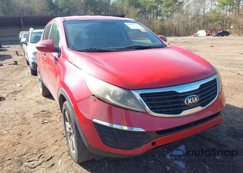 2013 Kia Sportage Lx z USA, uszkodzony, nr VIN KNDPB3A22D7533586